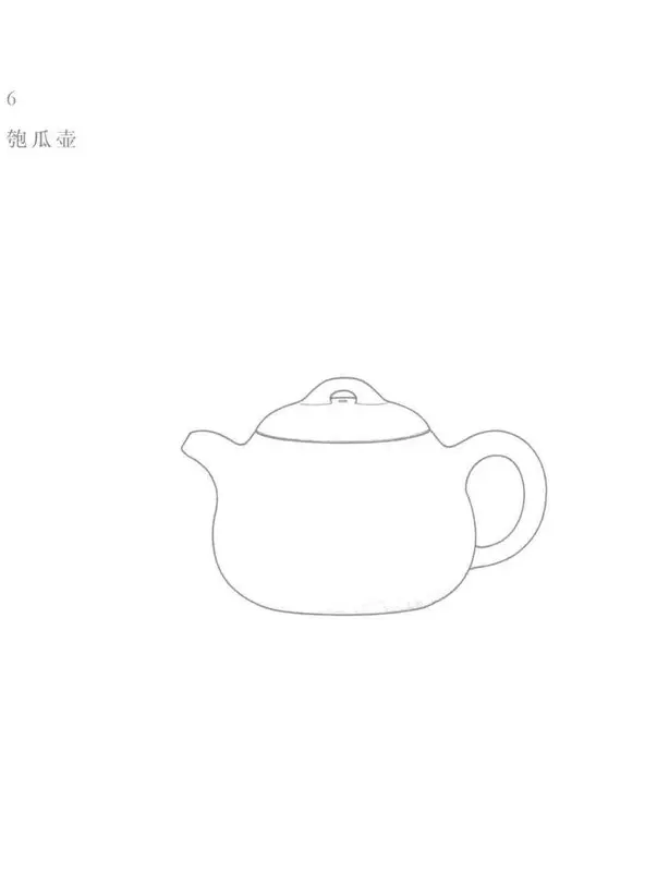 Book illustration of 瓢瓜壶